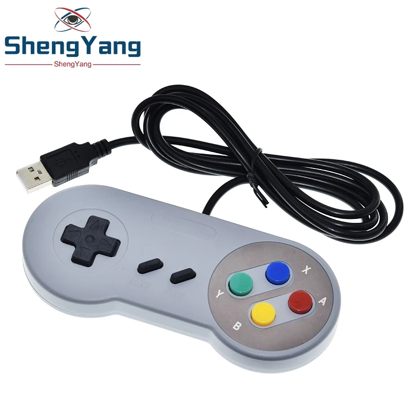 USB Game Controller Gaming Joystick Gamepad Controller for Nintendo SNES Game pad for Windows PC MAC Computer Control Joystick