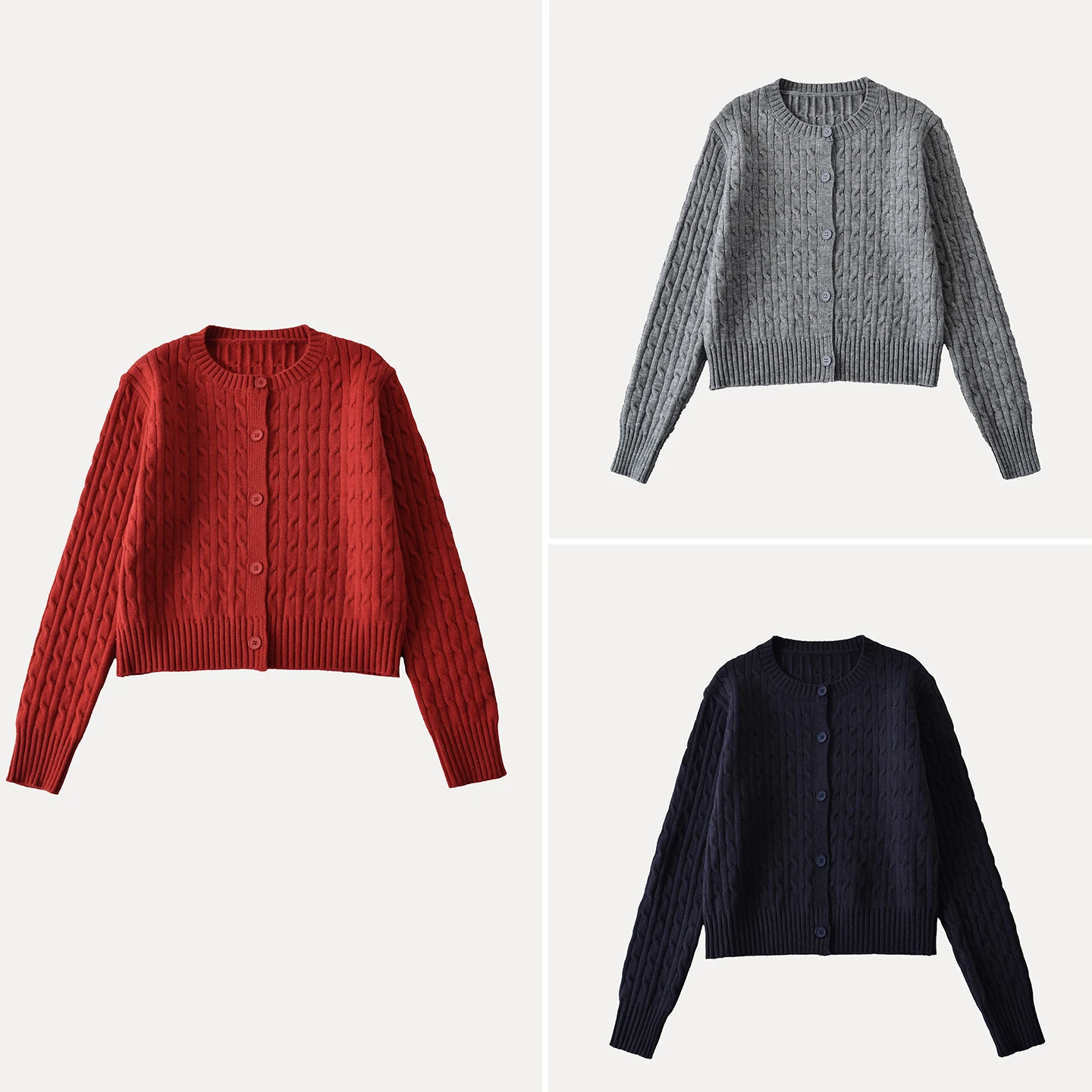 

2025 Winter New Sle Women's ort Knitted Open Cardigan Coat Twisted Knit Aosphere Sense Personali Girl's Faion Outer...