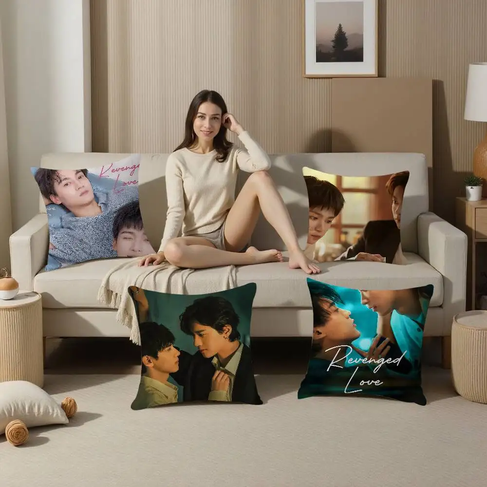 R-Revenged Love Movie Cushion Cover Pillow Cover Decor Pillowcase Printed Cushion Case For Couch