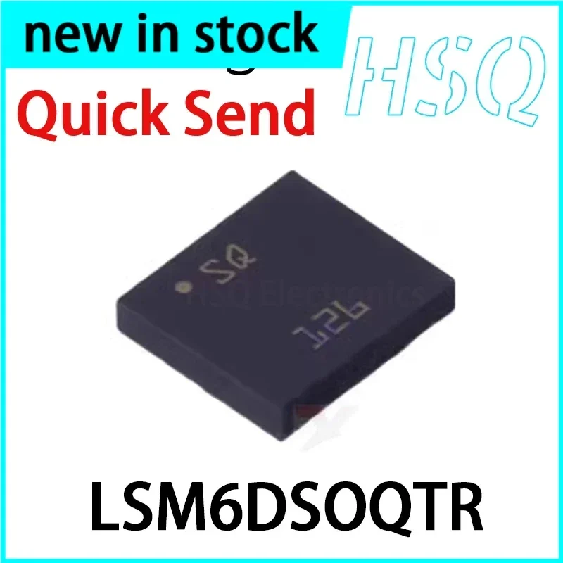 1PCS Genuine LSM6DSOQTR LSM6DSOQ LGA-14 IMU Inertial Measurement Unit Chip Direct Shooting