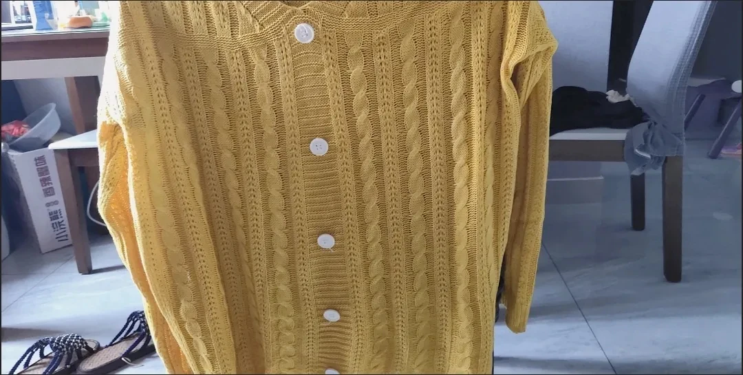 

Женские пуловеры большого размера с v-образным вырезом Sueter Mujer, вязаный свитер в рубчик, однотонный трикотаж Pull Femme