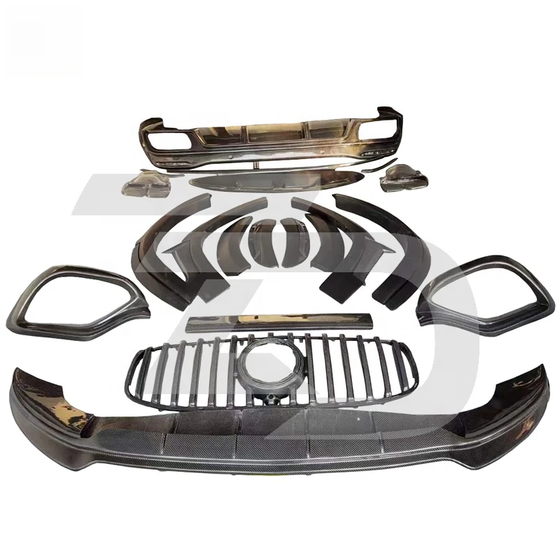 High Quality Carbon Fiber Upgrade Exterior Body Mod Parts Fit For Luxury Large SUV Vehicles