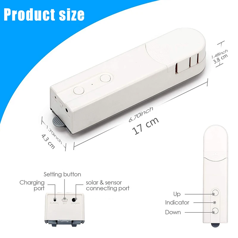 A-OK Smart ZigBee Tuya  Control System AM43 Automatic Curtain MOTOR