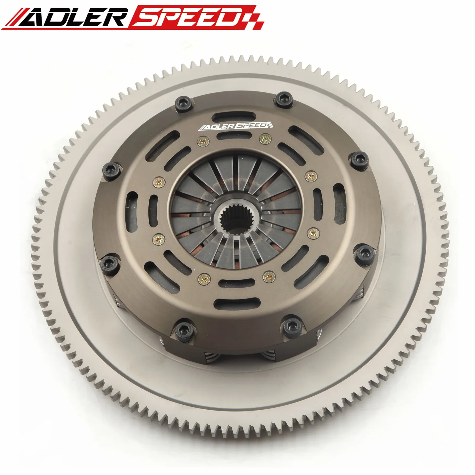 ADLERSPEED RACING CLUTCH TRIPLE DISC FOR 2004 - 2015 Subaru Impreza WRX STi (2.5L DOHC Turbo EJ257; 6 Speed)