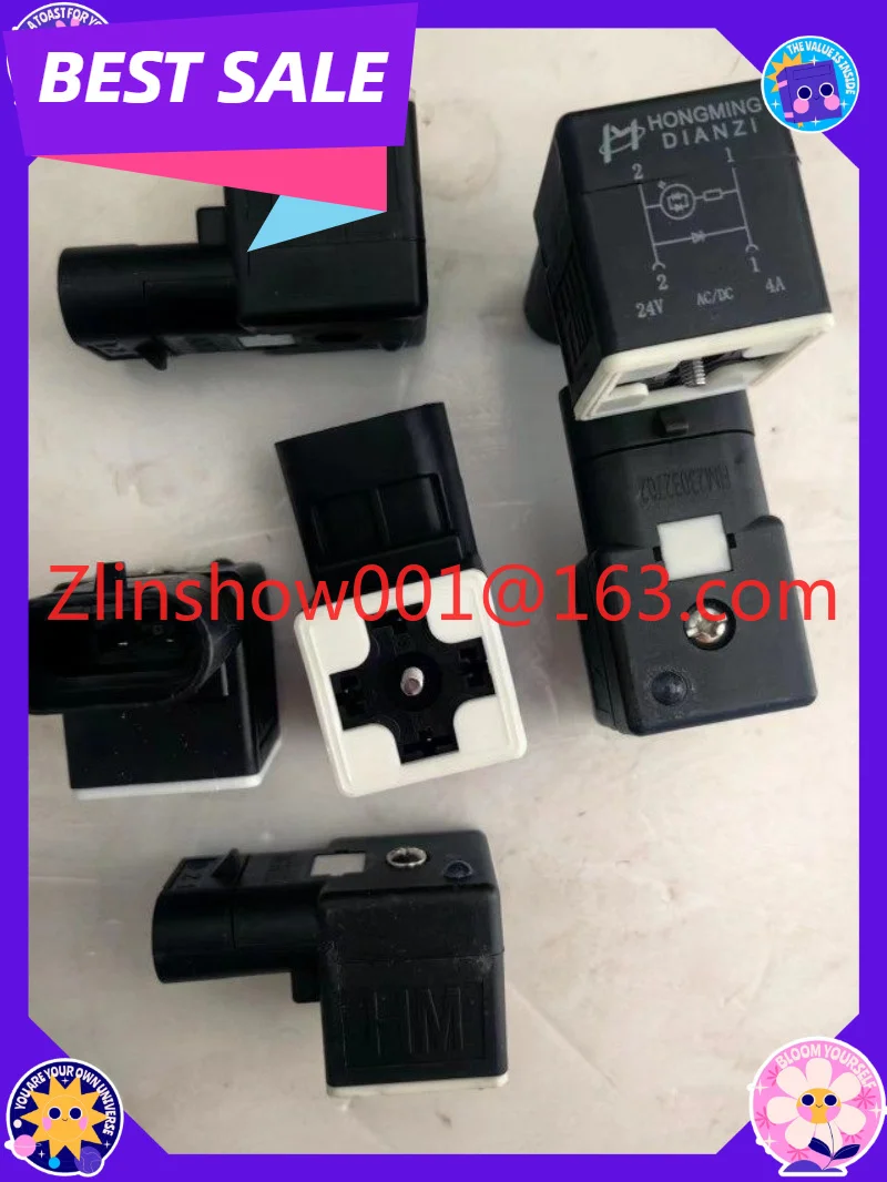 Waterproof plug, solenoid valve coil, pilot, rotary solenoid valve 25K xct25