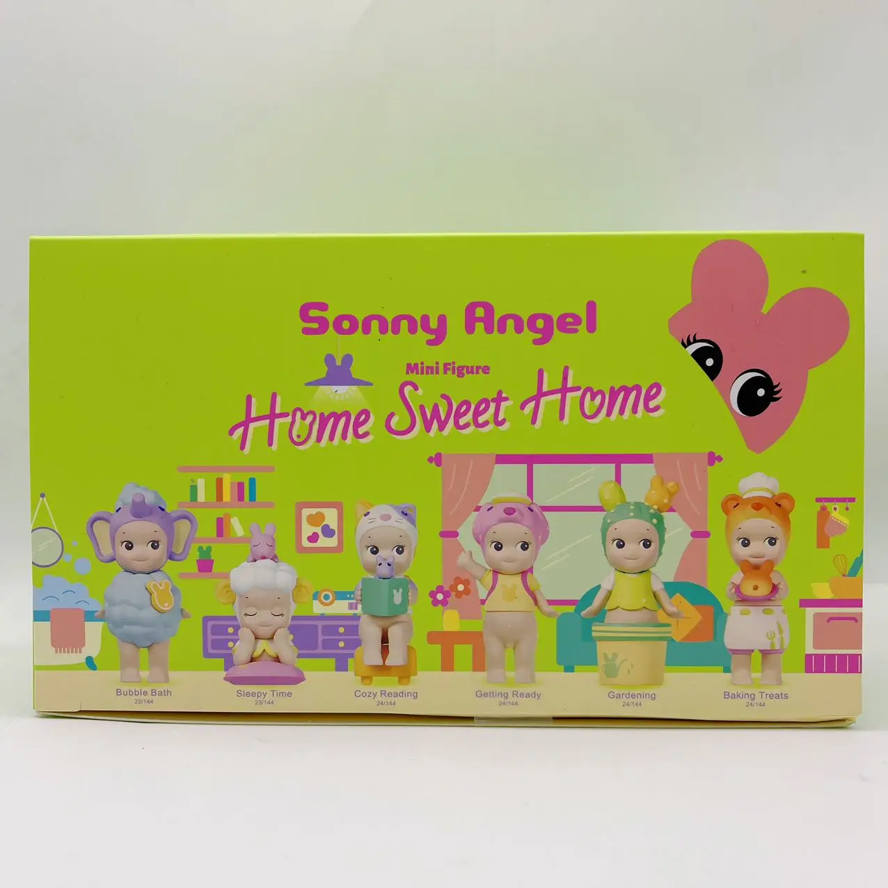 Sonny Angel Home Sweet Home Series A Day With Robby Blind Box Mini Figure Doll Ornament Model Figurine Decor Toys Birthday Gift