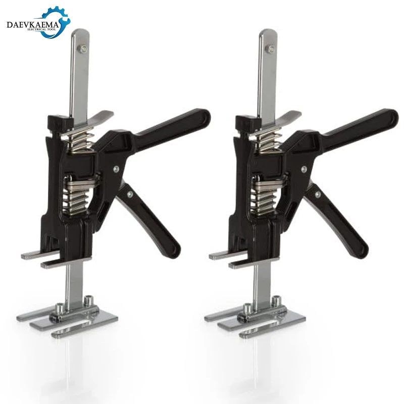 Heavy-Duty Adjustable Arm Tool for precise Positioning of Ceramic Tile Doors, Board Elevator, Handheld jack, Manual Tool 1-2pcs