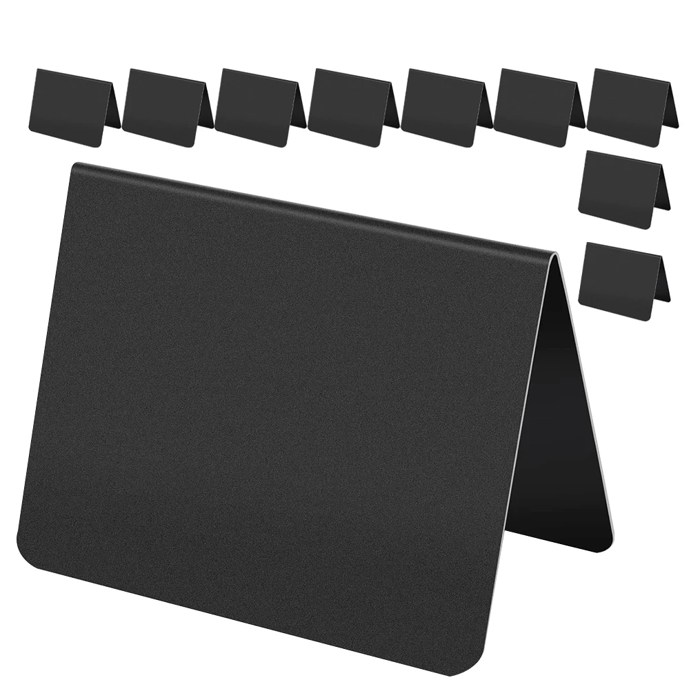 

15Pcs Mini Chalkboard Signs for Menu Price Display Writing Drawing Message Board Restaurant Decorative Blackboards Desktop Use