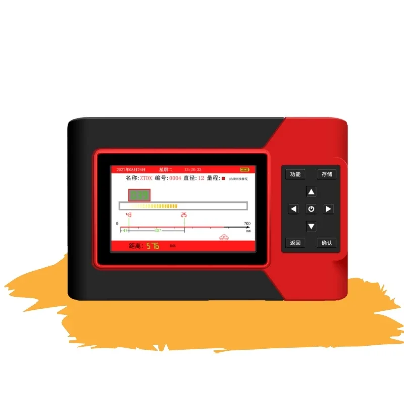 

Concrete integrated steel bar position scanner measuring thickness of the protective layer