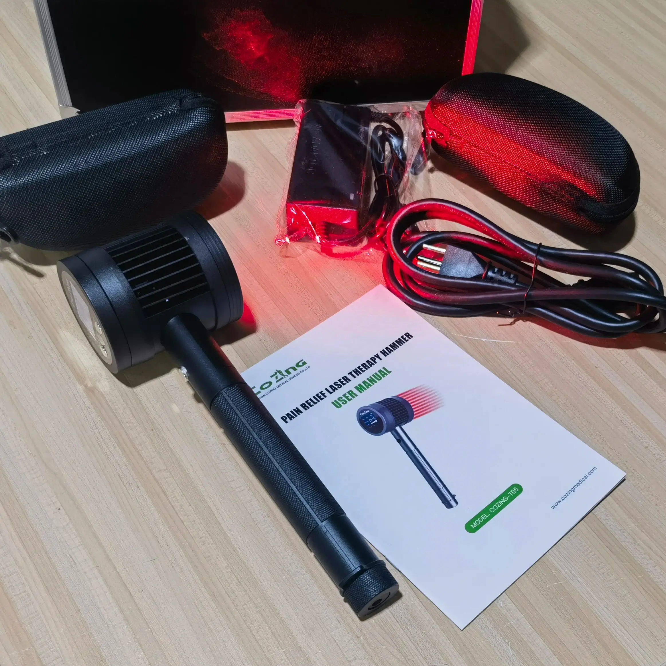 

Class IV Therapeutic Laser for Animals 25 Diodes 808nm 650nm for Severe Arthritis and Ligament Injuries