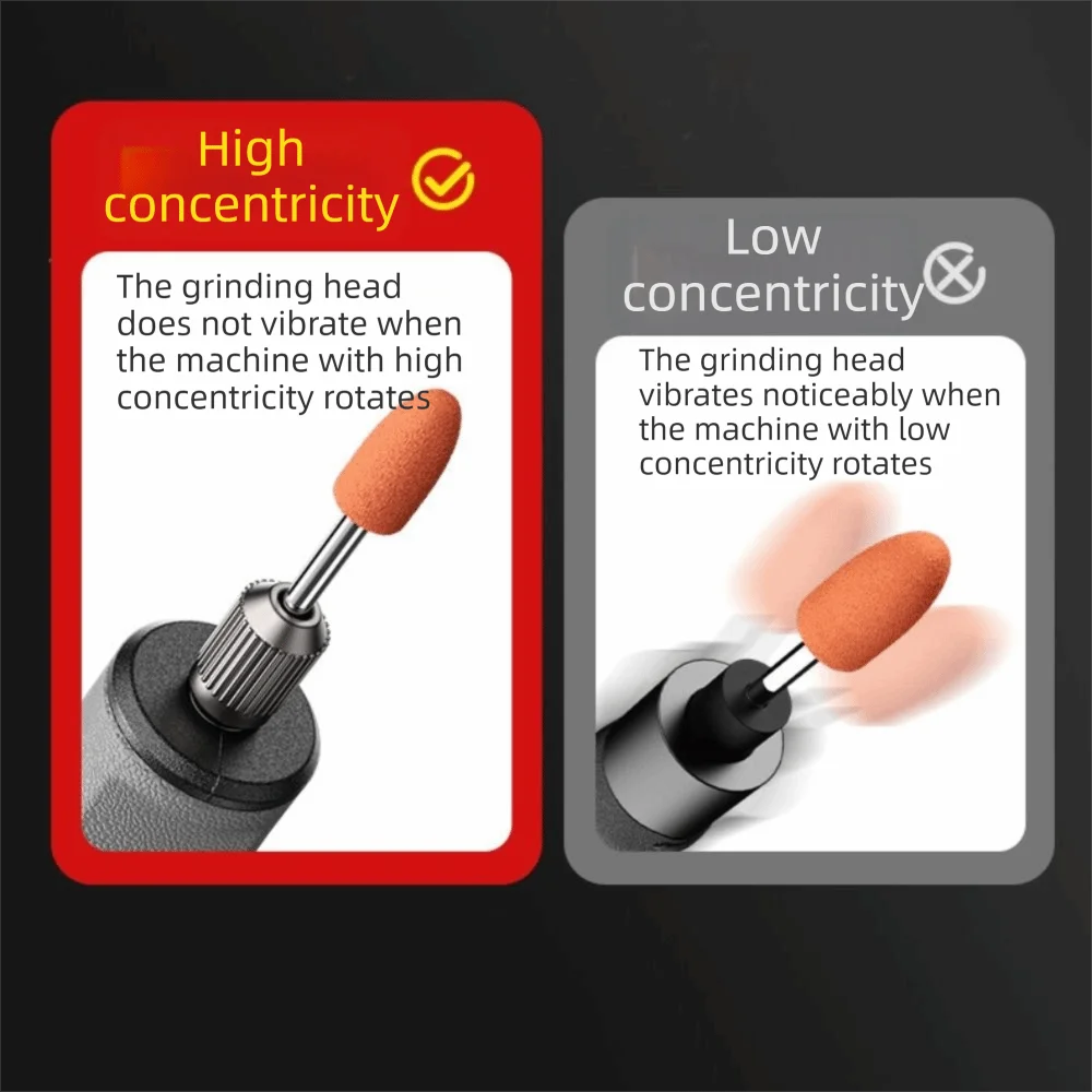 5-speed Regulation Mini Electric Drill Touch Screen Cordless Drill Engraving Pen USB Rechargeable Grinder Polishing Pen