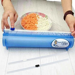 Kitchen Household Plastic Wrap Dispensers And Foil Film Cutter Food Cling Film Cutter Part