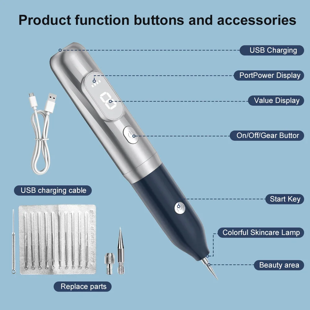 Nieuwe collectie huidoptimalisatie Pen Home Beauty Device voor vrouwen Verwijdering Spot Vermindert huidvlekken Effectief gezichtsverzorgingshulpmiddel