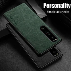 Fabric Case for Sony Xperia 5 10 1 VII VI V IV III ACE Pro-I Cover Soft Cloth PU Leather Shockproof Anti-slip Shell Fundas