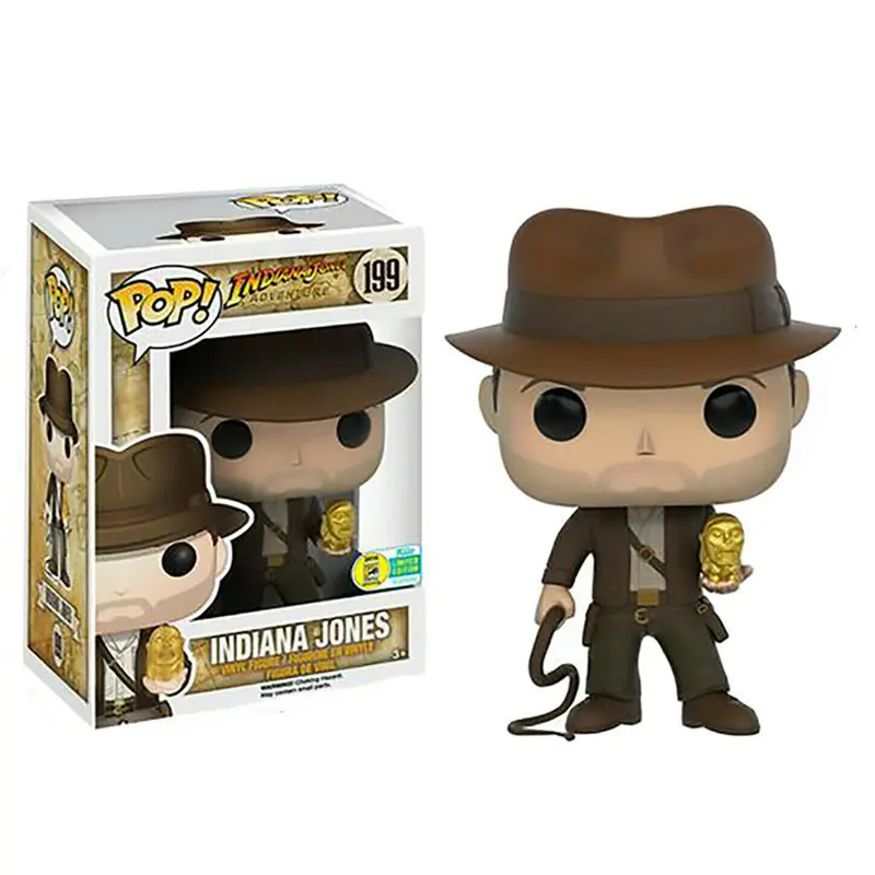 Film Raiders of the Lost Ark & Indian JONES collezione di Action Figure in vinile modello giocattoli per bambini regalo di compleanno