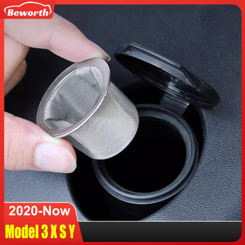 For Tesla Model 3 Y S X Juniper Windshield Washer Fluid Filter Glass Water Filter Screen Mesh Inlet Grill Protective Accessories