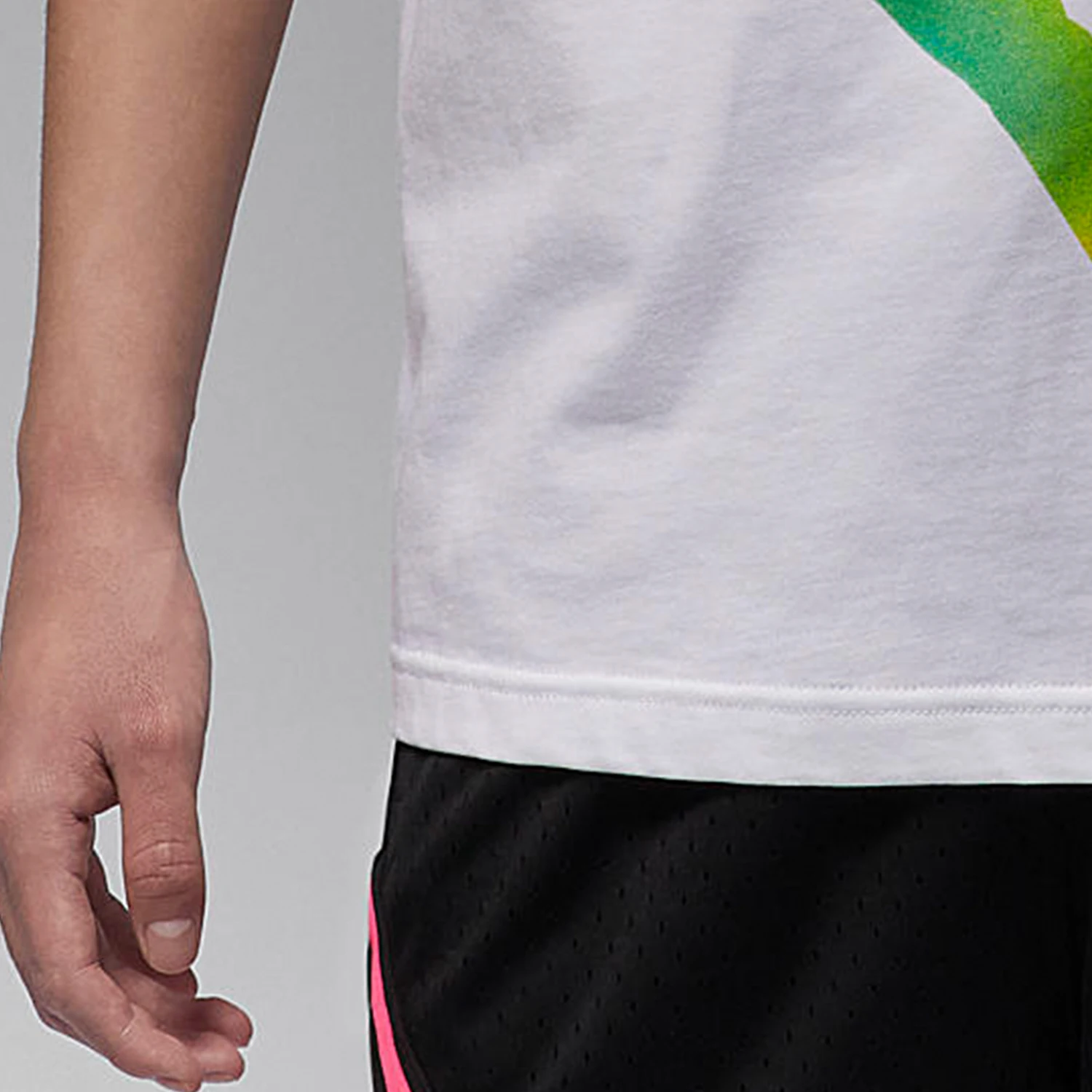 تي شيرت Nike Official JORDAN صيفي جديد للرجال كاجوال رياضي بأكمام قصيرة HF6593-100