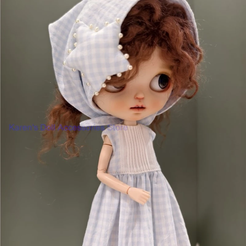 تصميم جديد لعام 2026 لفساتين Blythe/landoudou 4 فستان قماشي صغير/OB24 فستان أطفال صغير من القماش BLYTHE فستان طويل غير رسمي بطابع الغابة #1