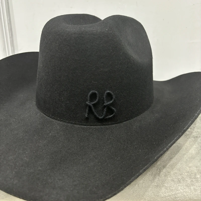 2024 new arrival RB Monogram Cowboy Hat for man and women wool panama hat