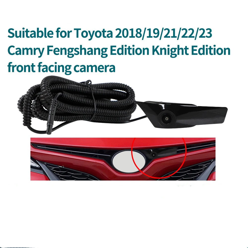 

Car AHD Front View OEM Camera Night Vision Fisheye 150°Camera For The Camry 2018-23 Parking Monitoring System