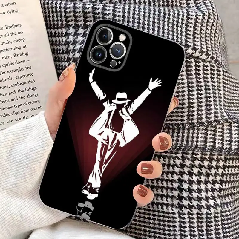 Michael Jackson Hot Singer Phone Case Silicone Soft for iphone 14 13 12 11 Pro Mini XS MAX 8 7 6 Plus X XS XR Cover