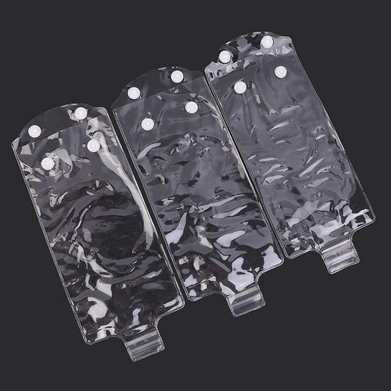 1/3/5 قطعة أغطية هاتف شفافة مقاومة للماء أكياس الهاتف المحمول لركوب الدراجات والسباحة تحت الماء واقيات الهاتف المحمول #1