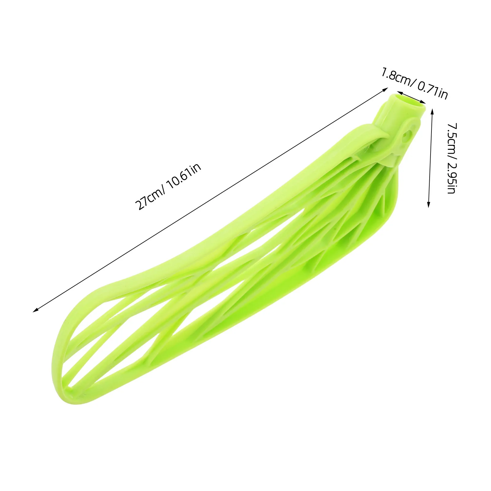 Floorball Blade Right Curved Replacement Ergonomic Lightweight 18Mm Stick Head for Indoor Hard Surfaces Training Hockey Stick