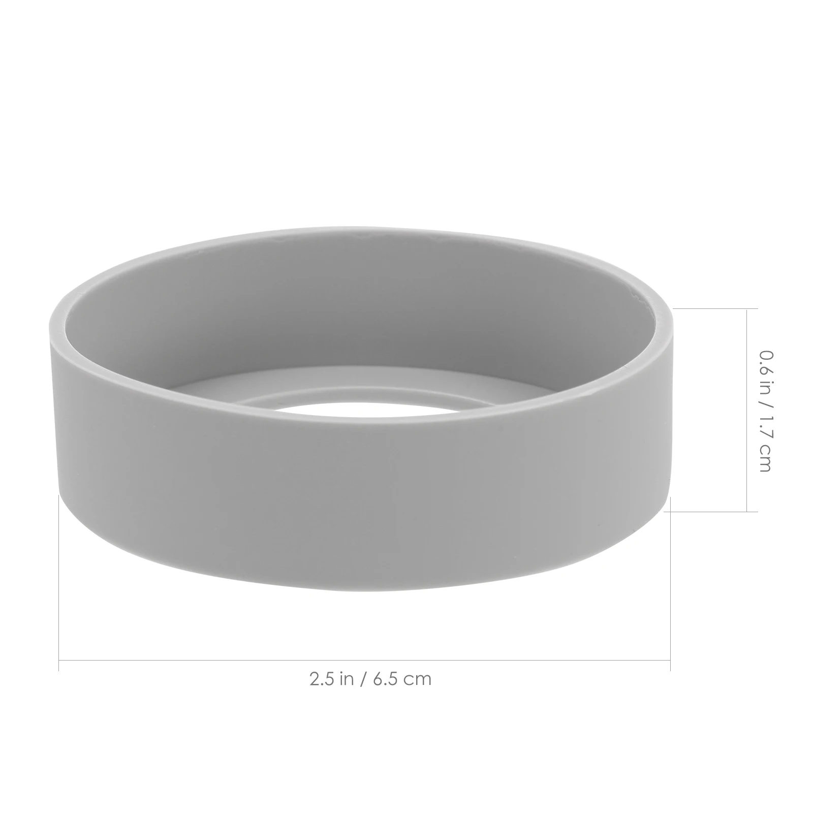 

12pcs Silicone Cup Sleeves Heat-Insulated Glass Cup Covers Lightweight Bottle Base Reusable Non-Slip Easy Install Comfortable