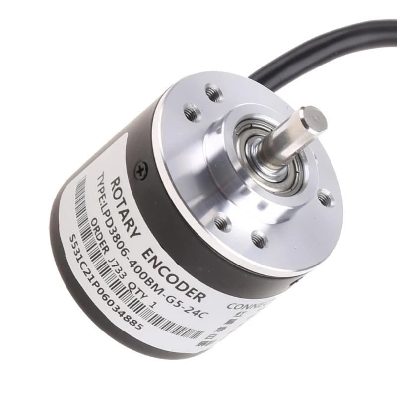 Encodeur 400p / R Encodeur rotatif incrémentiel 400p / r AB Encodeur phase 6 mm Shaf New Best Sale