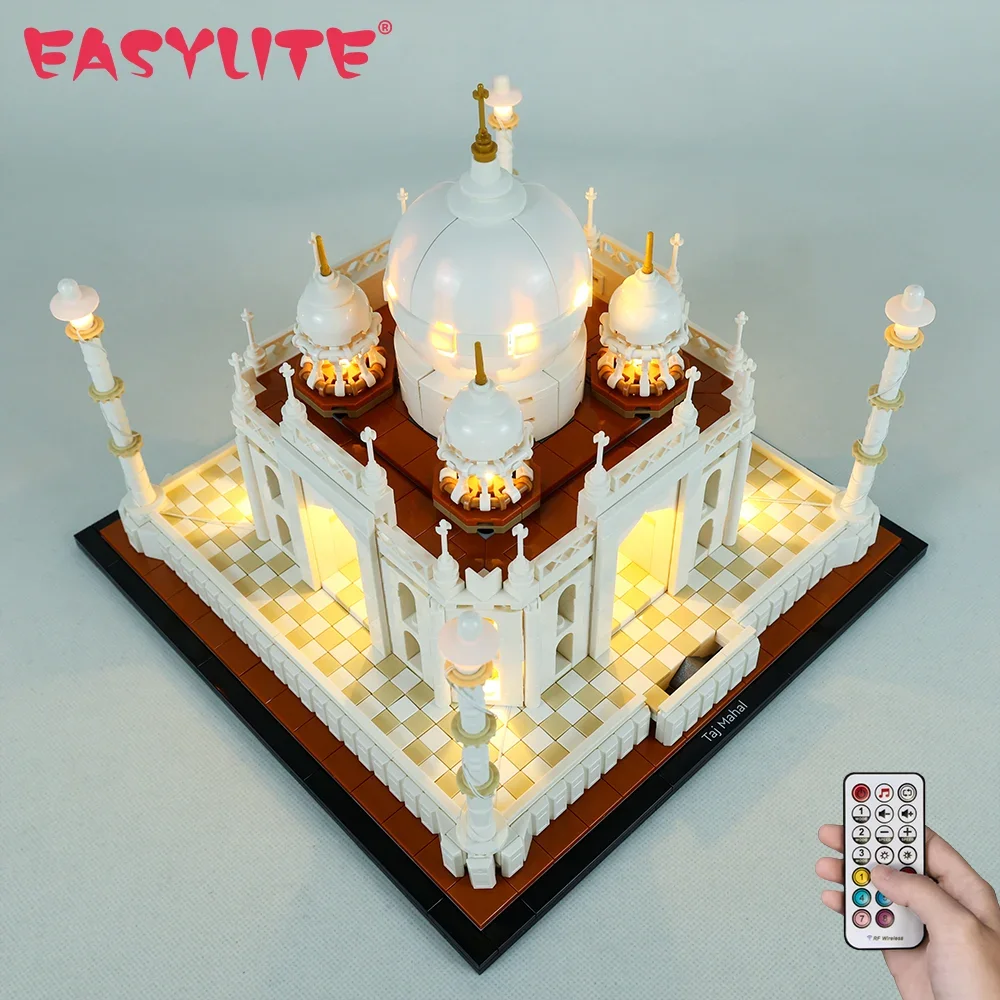 

LED Lighting Set For Architecture 21056 Taj Mahal Kryator Collectible Model Toy Light Kit Not Include Building Block FOR LEGO