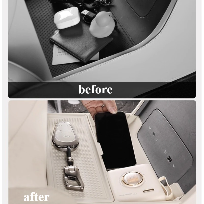 Central Control Storage Box Storage Box For VOYAH Dream 2025-2026 Car Modification Interior Accessories Car Accessories Tools