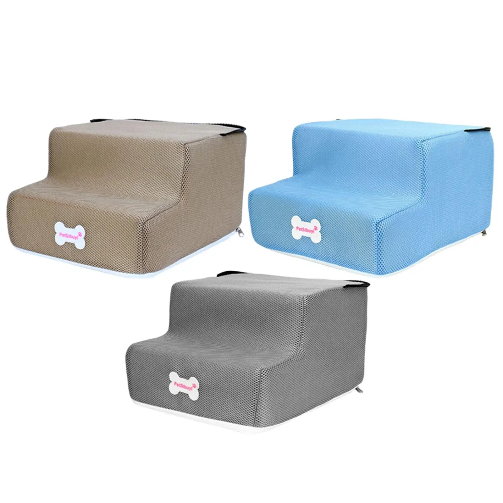 

Лестница-ступеньки для животных, двухъярусная, съемная, для кошек, собак, щенков, для использования в багажнике автомобиля, для травмированных животных, для маленьких собак