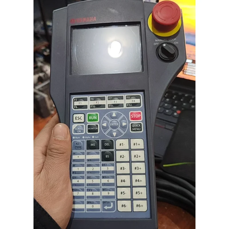 

Second hand robot teaching pendant PBX 5M KCX-M5110-130 tested OK and shipped quicklyse