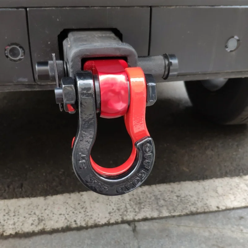 3/4 D Ring Shackle 4.75 Ton4x4 Off-Road Winch Hook Rope for Car Jeep Compass Tow Hooks For Fixing The Winch Hook