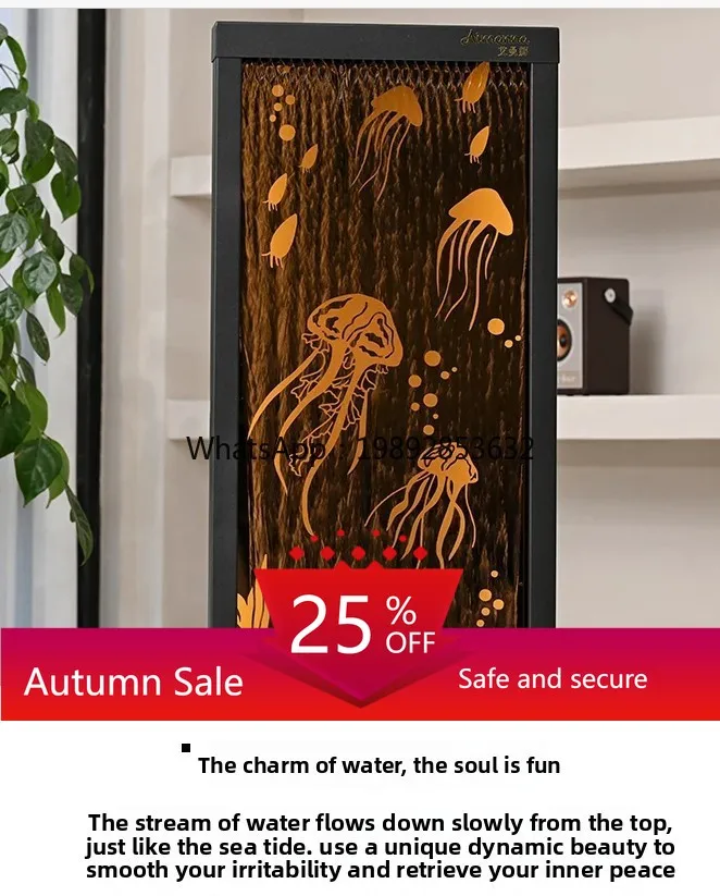 

ZZ flowing water ornament modern simple living room entrance floor ceremony fountain water feature decoration