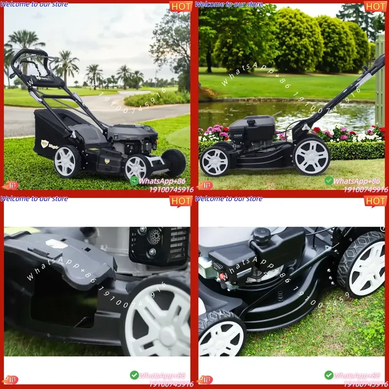 

CE Certificate Shuoling Chongqing High Safety Level Self-propelled Lawn Mower with Motor 28kg Automatic Adjustment