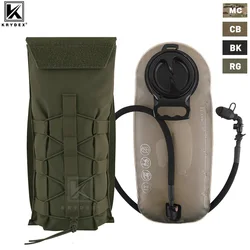 KRYDEX 500D Tactical 1.5L 3L Water Bladder Pouch Modular 100 50 Oz Hydration Carrier MOLLE Pack Bag Pouch Hunting Outdoor Gear