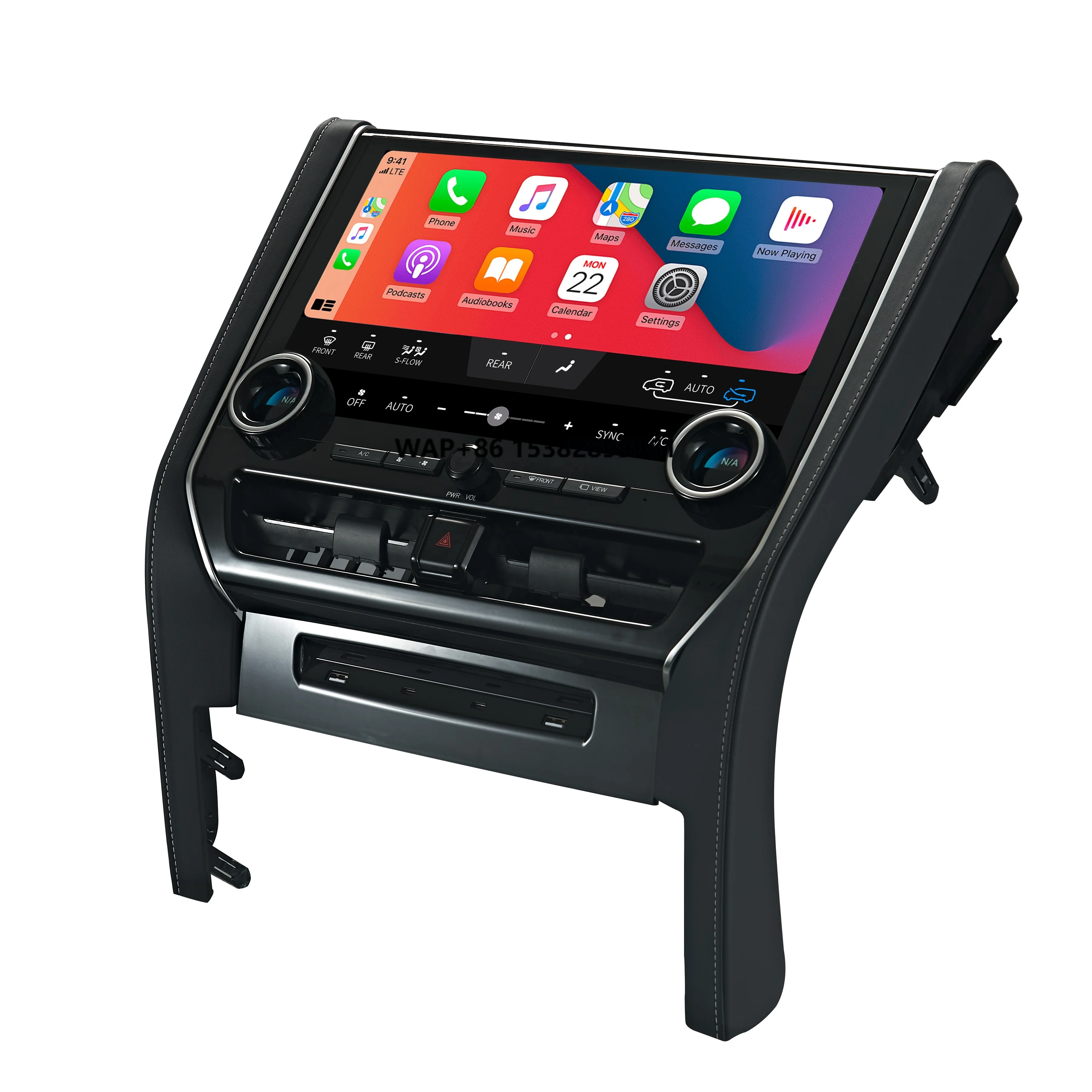 High Quality 15.3 Inch Android Car DVD Player for Alphard/Vellfire Upgrade 30/35 to 40 Series Support Original  Amplifier