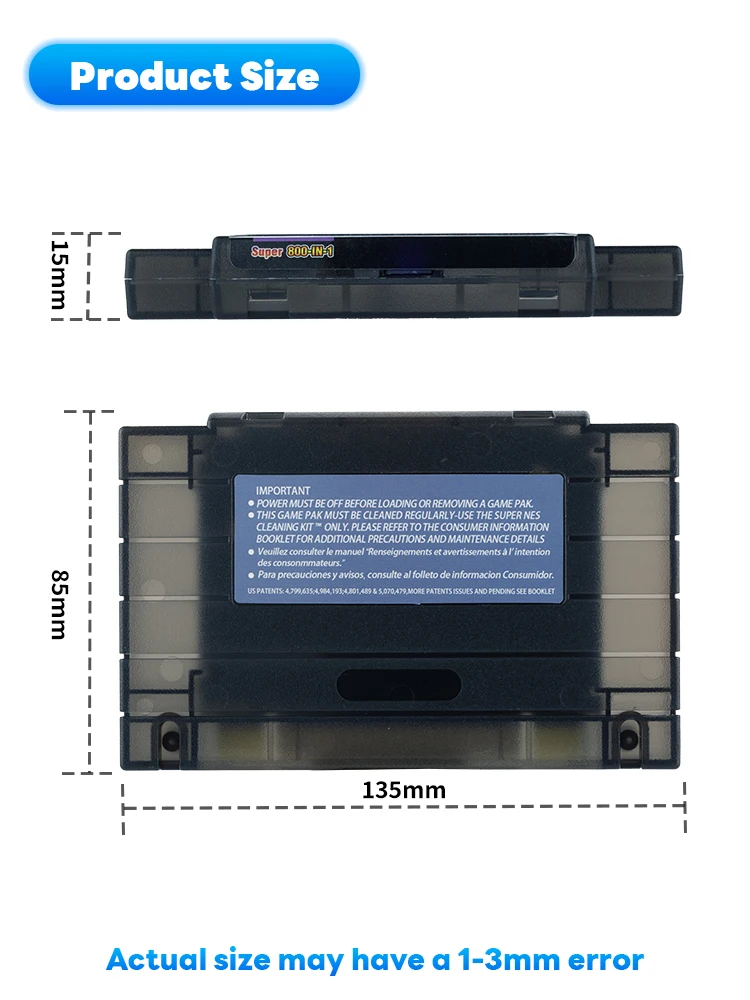 Retro Games Card For SNES NTSC EUR SFC 16bit Video Game Consoles Cartridge With Save Funtion