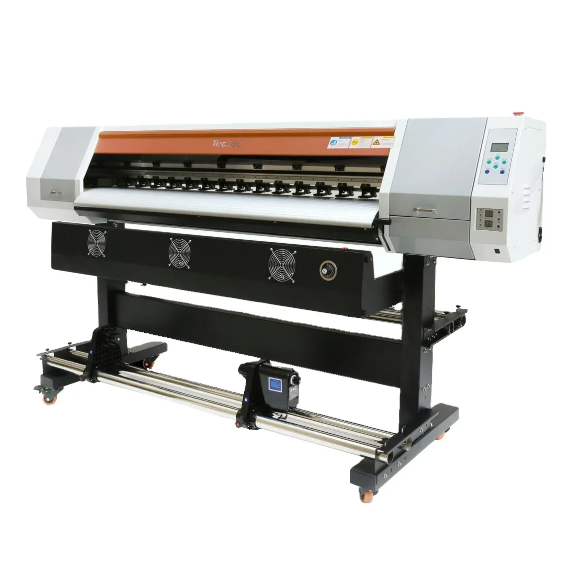 TECJET Xp600/dx5/dx7 inyección de tinta digital para impresora EcoSolvent de gran formato máquina de impresión de pancartas flexibles