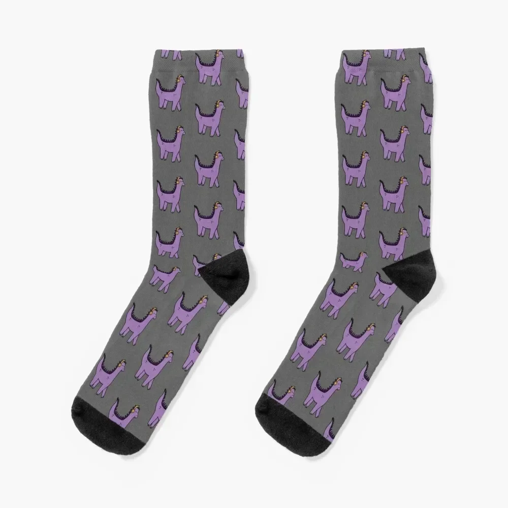 

Musical Dino Socks with print anime funny sock gym Socks For Girls Men's