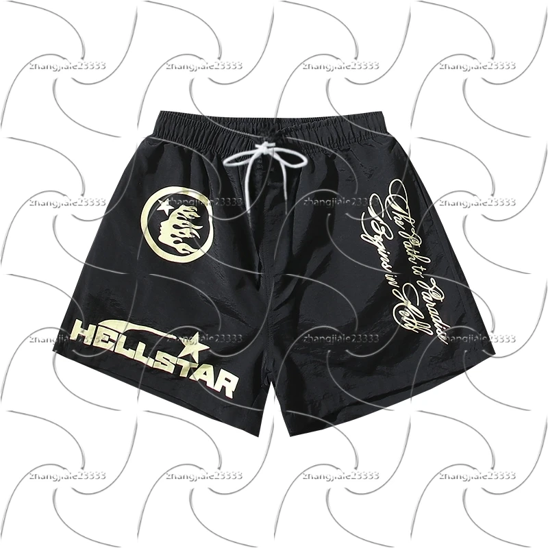 

Новые мужские и женские модные быстросохнущие повседневные шорты с 3D принтом Hell Star Alien