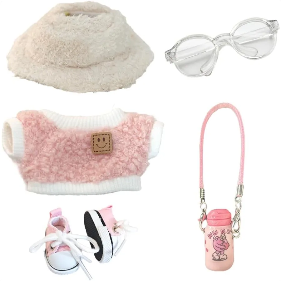 

Stylish Clothes for Doll NO Doll Suitable for 17cm Dolls Accories Luxury Chic Doll Clothing