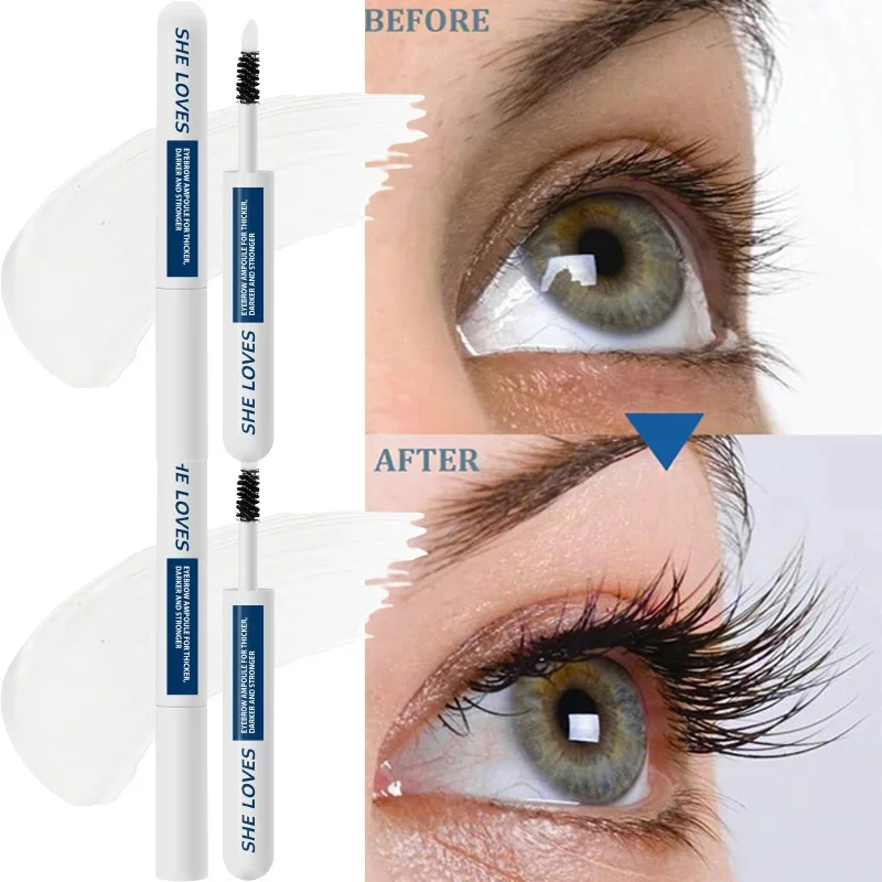 Siero per la crescita rapida delle sopracciglia 7 giorni Natural Eyelash Enhancer ciglia più piene più spesse prodotti per il trattamento dei capelli trucco per la cura degli occhi