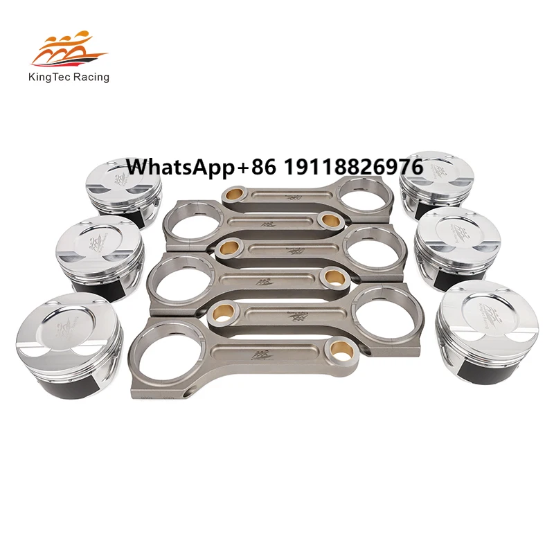 

Forged Set EA839 Piston and Connecting Rod for S6 C8 DKMB Engine Accessories Rebuild Performance Auto Car Parts