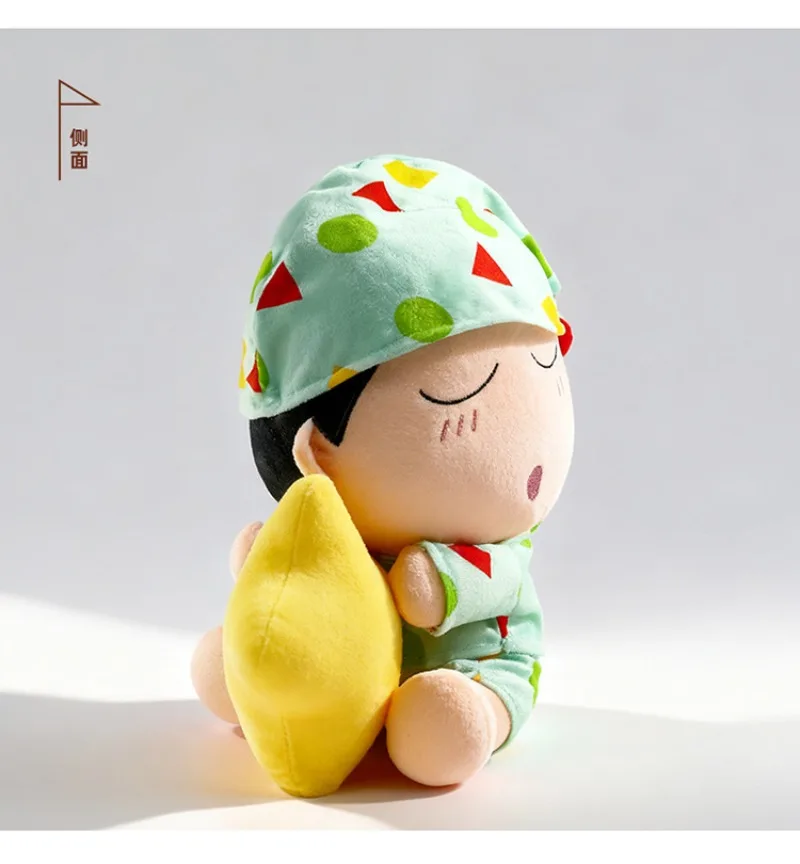 30cm Crayon Shin-chan Kawaii Plüschpuppe Shinnosuke Shiro Schlafkissen Niedliches Geburtstagsgeschenk für Freundin – Detail 4