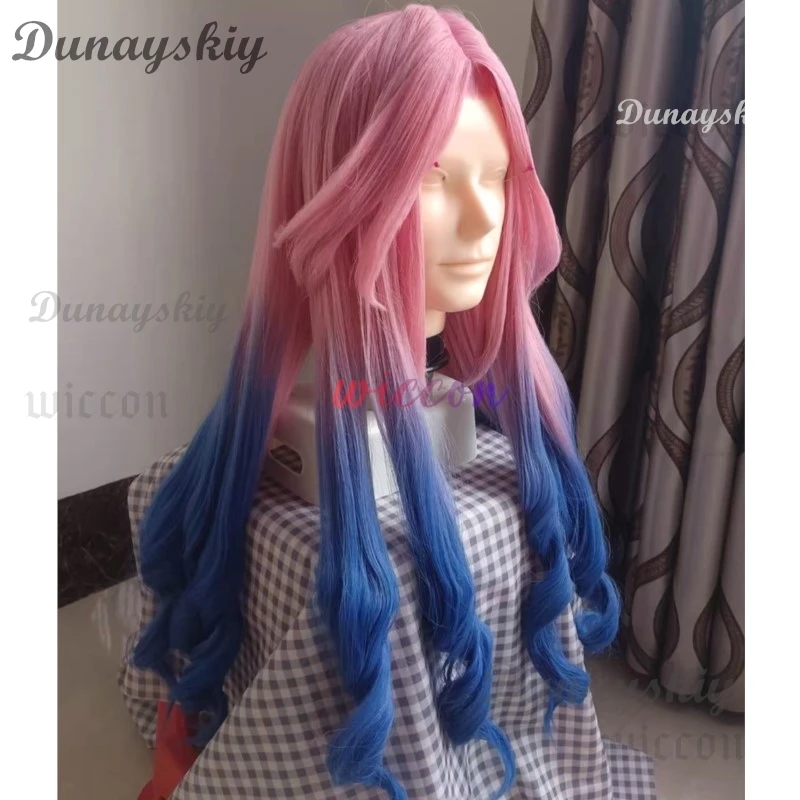 Alien Stage Mizi Cosplay Costume Dress Wig Anime Alien Stage Cosplay Halloween Carnival Party Wig For Women