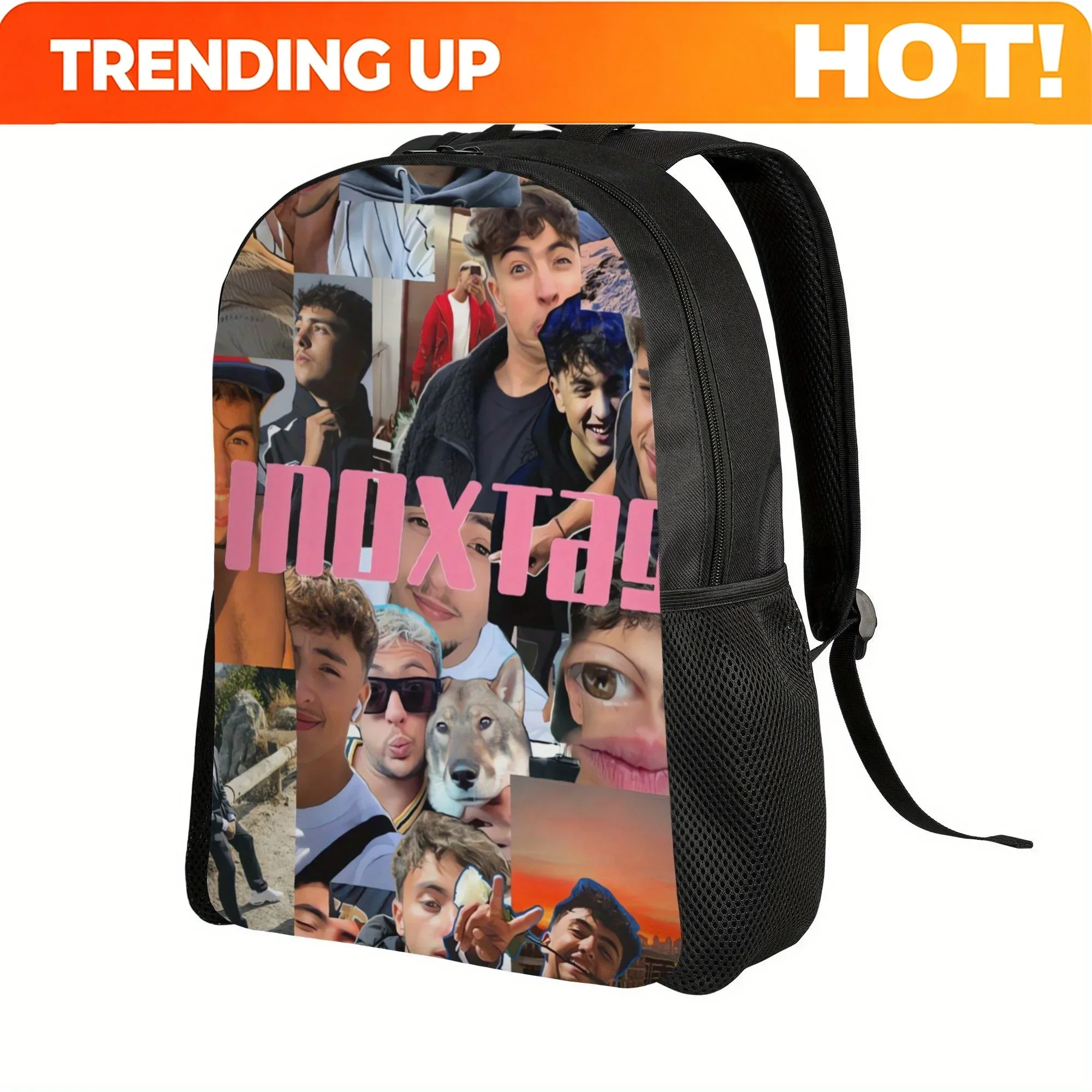 Custom Bag Neutral Style Lightweight Backpack With Single Pocket InoxTag Easy To Match And Comfortable To Wear For Busy Days Or