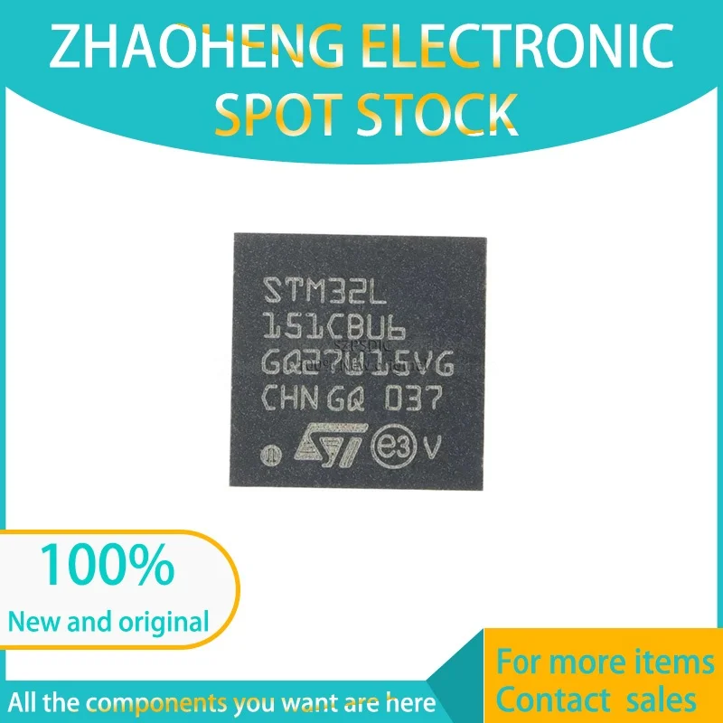 SZPSDIC New original high quality STM32L151CBU6 UFQFPN-48 ARM Cortex-M3 32-bit microcontroller-MCU