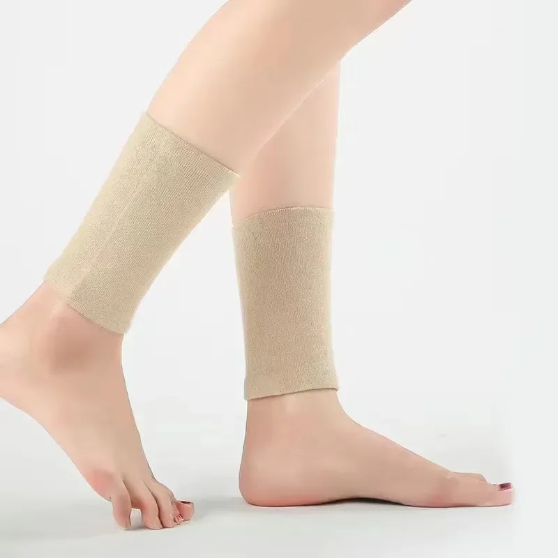 منصات الركبة الصوفية ثينيد ex الشتاء الدفء الذاتي التدفئة Fce مبطنة الركبة دعم تدفئة الساق للرجال والنساء